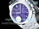 HBF Factory Swiss Grade Replica 7750 Chronograph Audemars Piguet Royal Oak Purple Dial Watch (4)_th.jpg